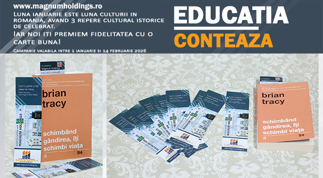 Agentie imobiliara Pitesti - In cadrul acestei campanii toata lumea are de castigat fie un semn de carte, fie o carte oferita gratuit din partea noastra!