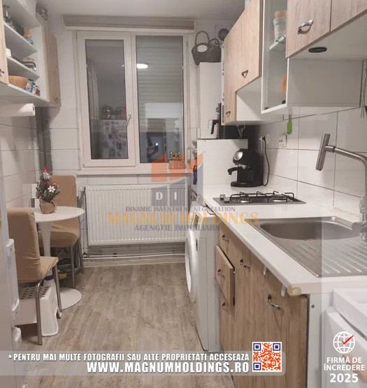 Apartament 2 camere, et. 3, balcon, bloc cu lift