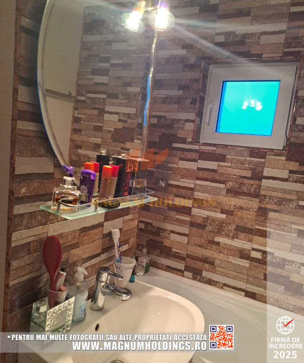 Garsoniera 32 mp, cu balcon, centrala termica