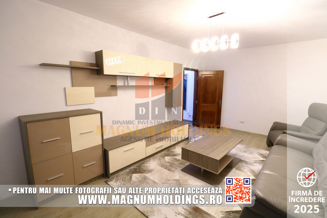 Apartament 3 camere, parter, cu balcon, doua bai