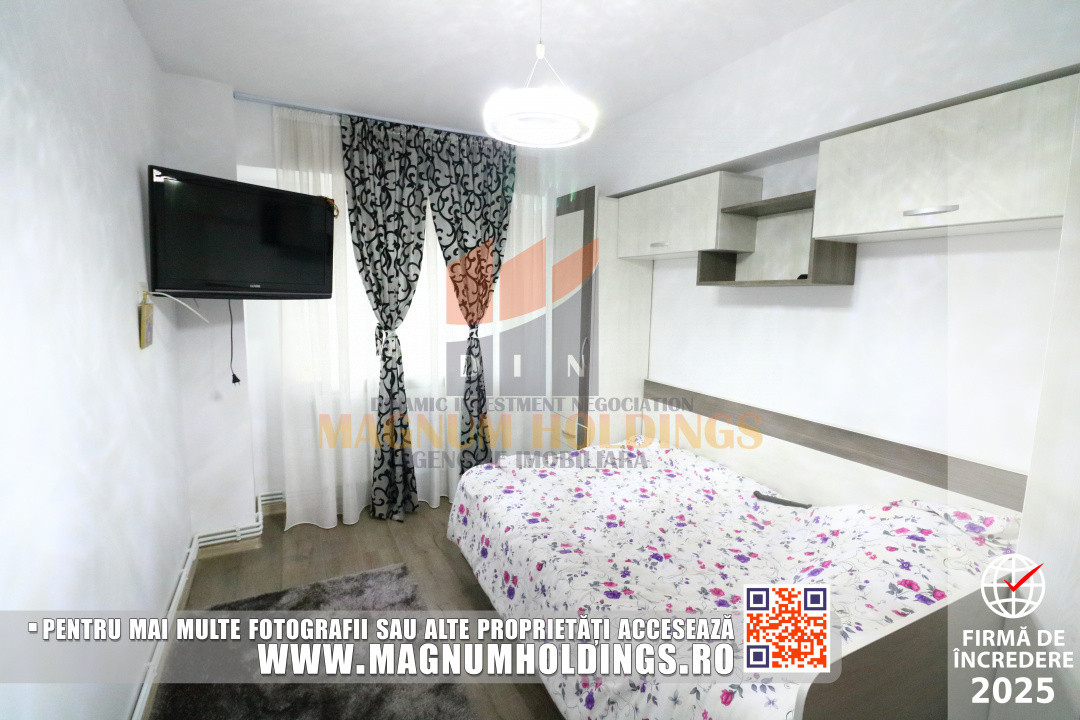 Apartament 3 camere, parter, cu balcon, doua bai