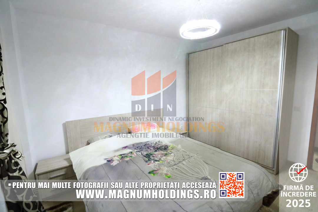 Apartament 3 camere, parter, cu balcon, doua bai