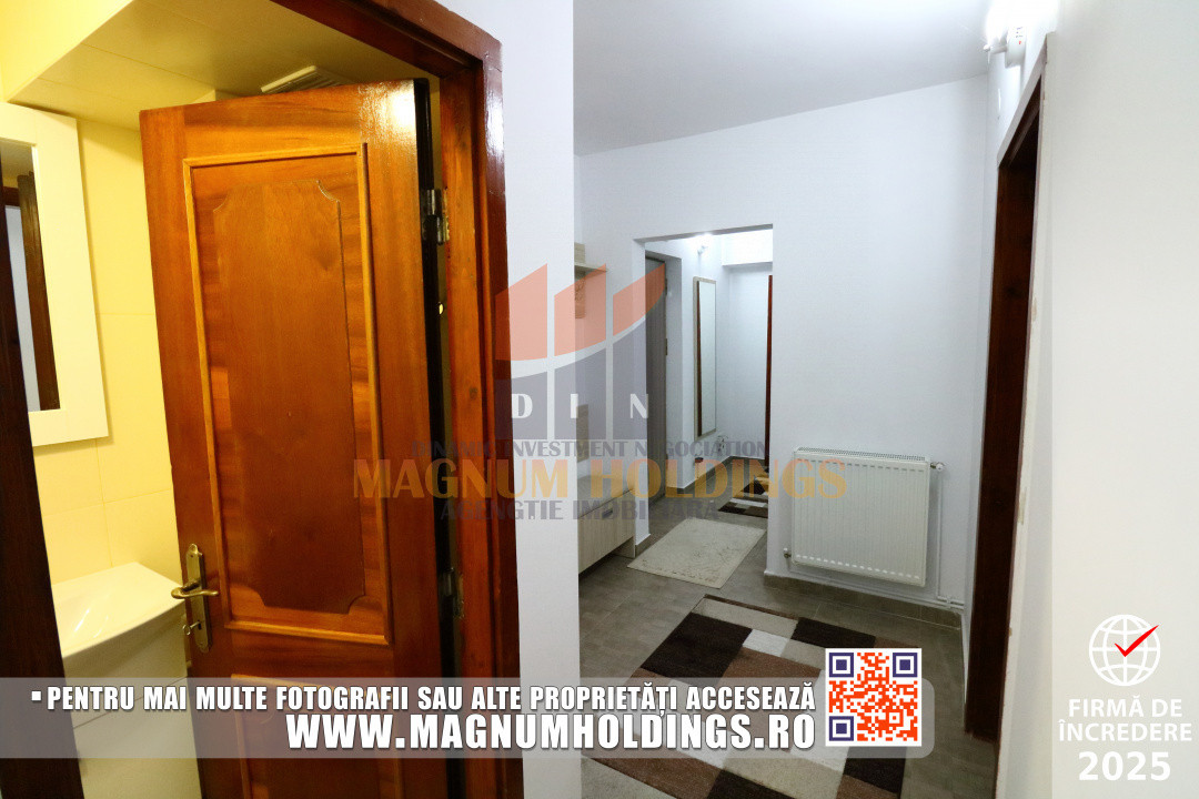 Apartament 3 camere, parter, cu balcon, doua bai