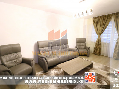 Apartament 3 camere, parter, cu balcon, doua bai