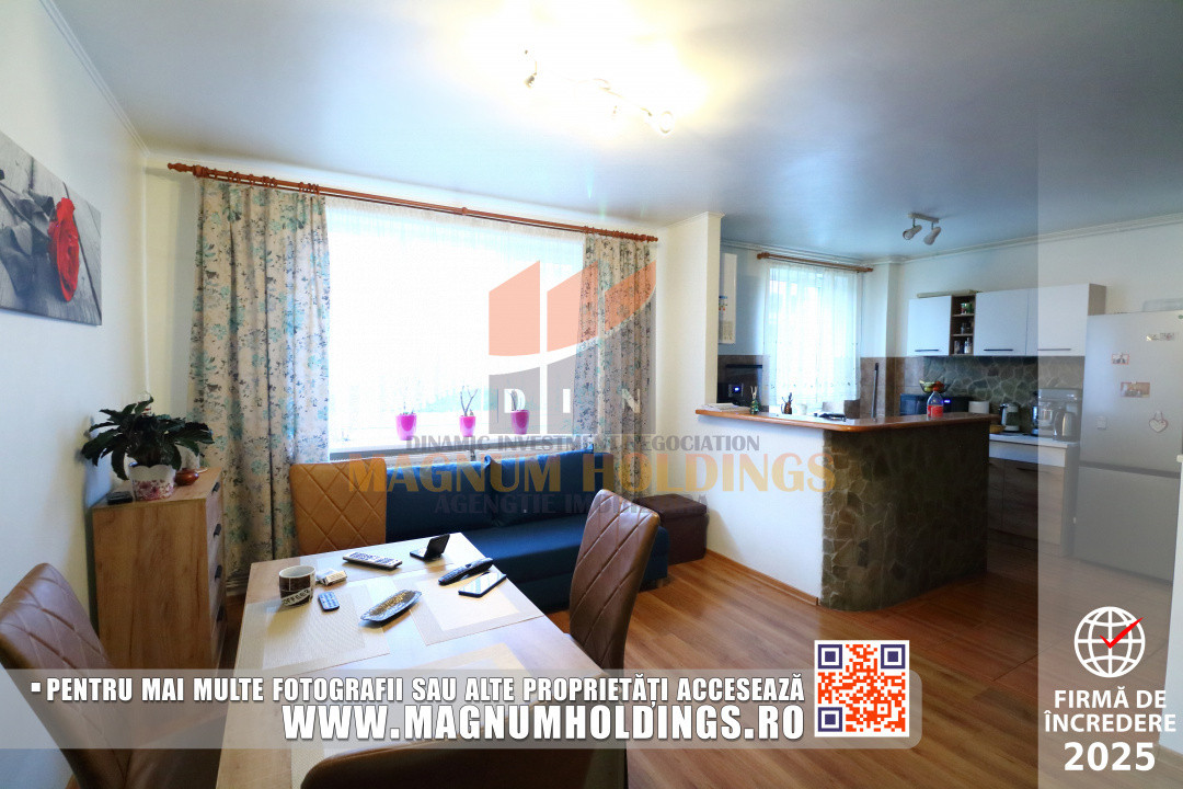 Apartament 3 camere, demisol, Marasesti