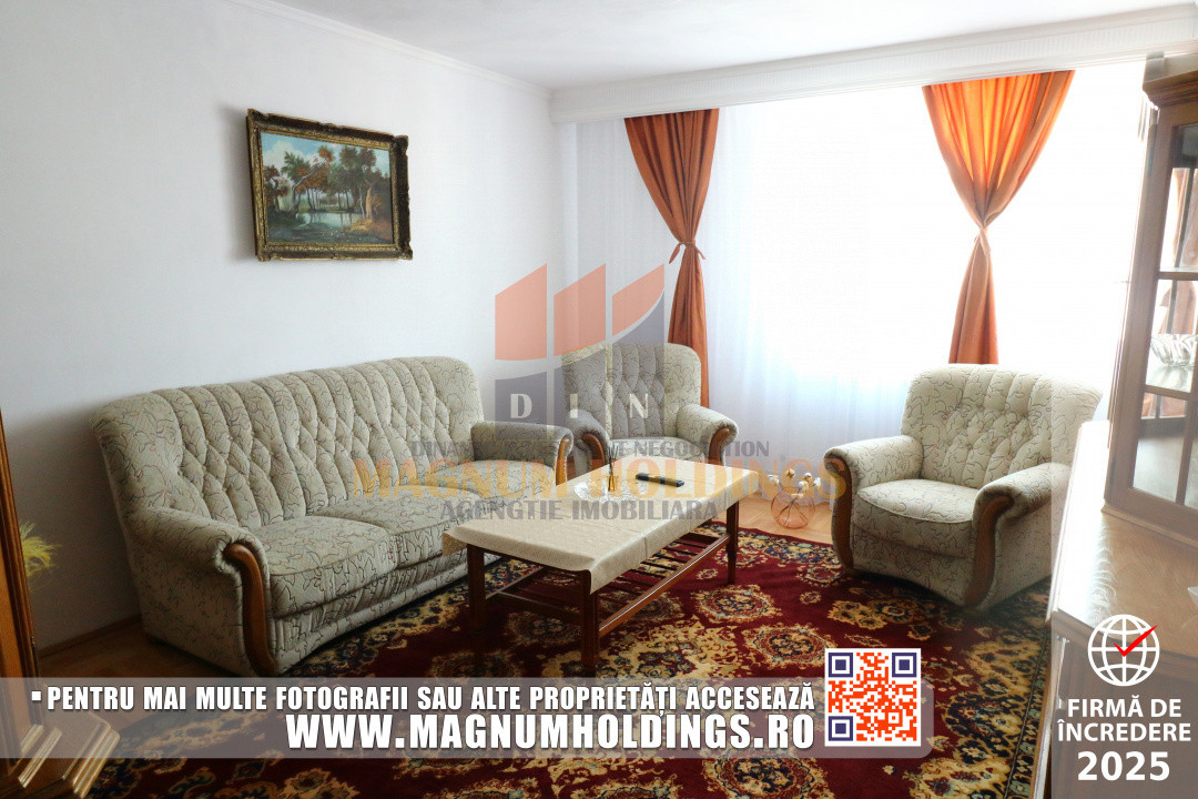 Apartament 4 camere, ultracentral, centrala termica, prima inchiriere