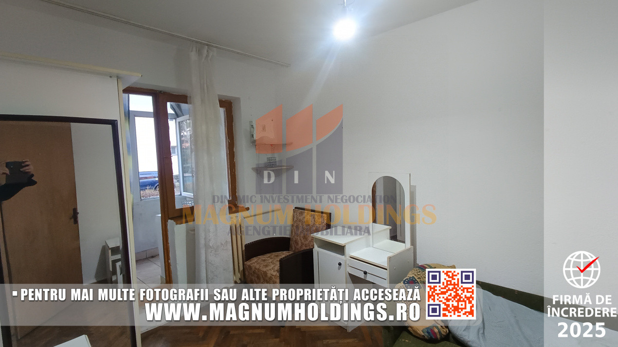 Apartament 2 camere, cf. 2, Trivale, parter, cu balcon