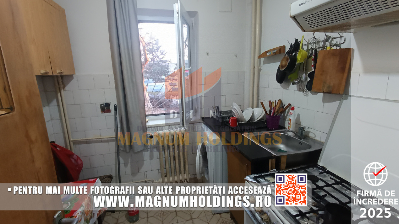 Apartament 2 camere, cf. 2, Trivale, parter, cu balcon