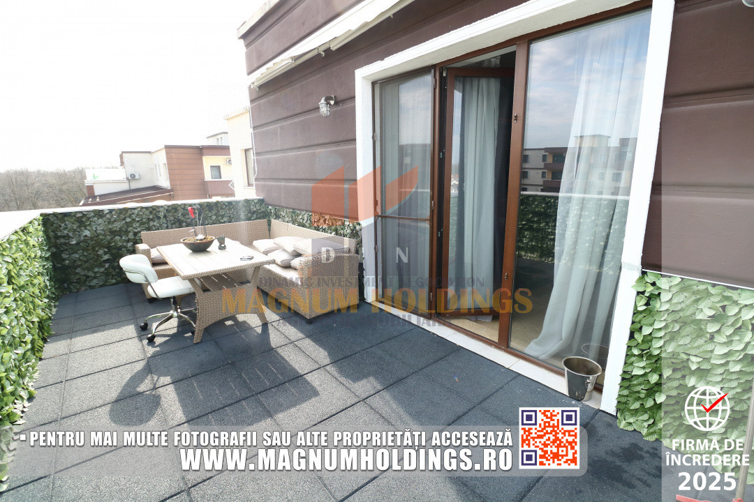 Apartament penthouse, de lux, Gavana Platou, 156 mp