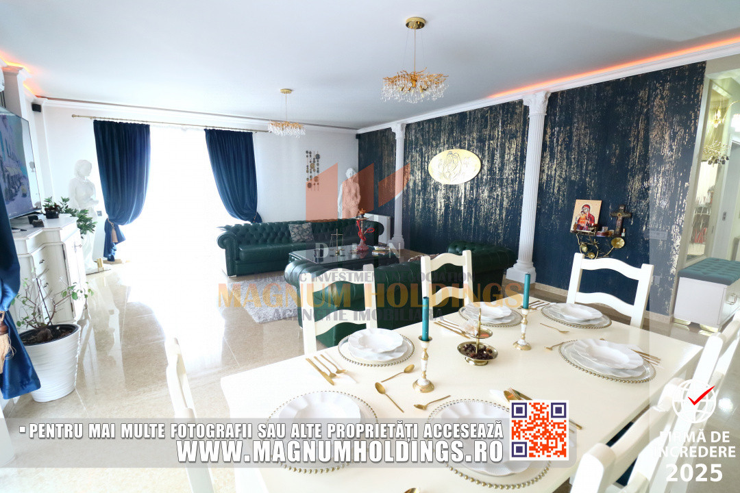 Apartament penthouse, de lux, Gavana Platou, 156 mp