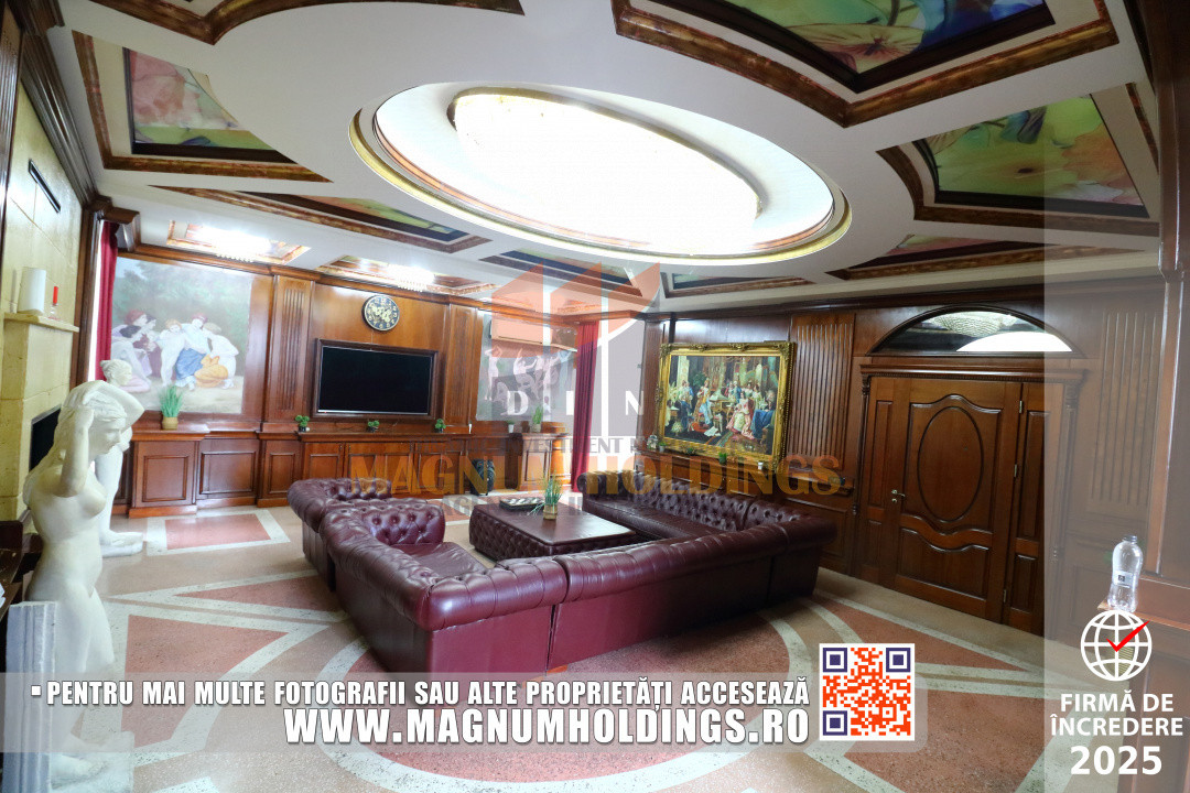 Vila de lux, piscina interioara, sauna, 770 mp, 3000 mp teren