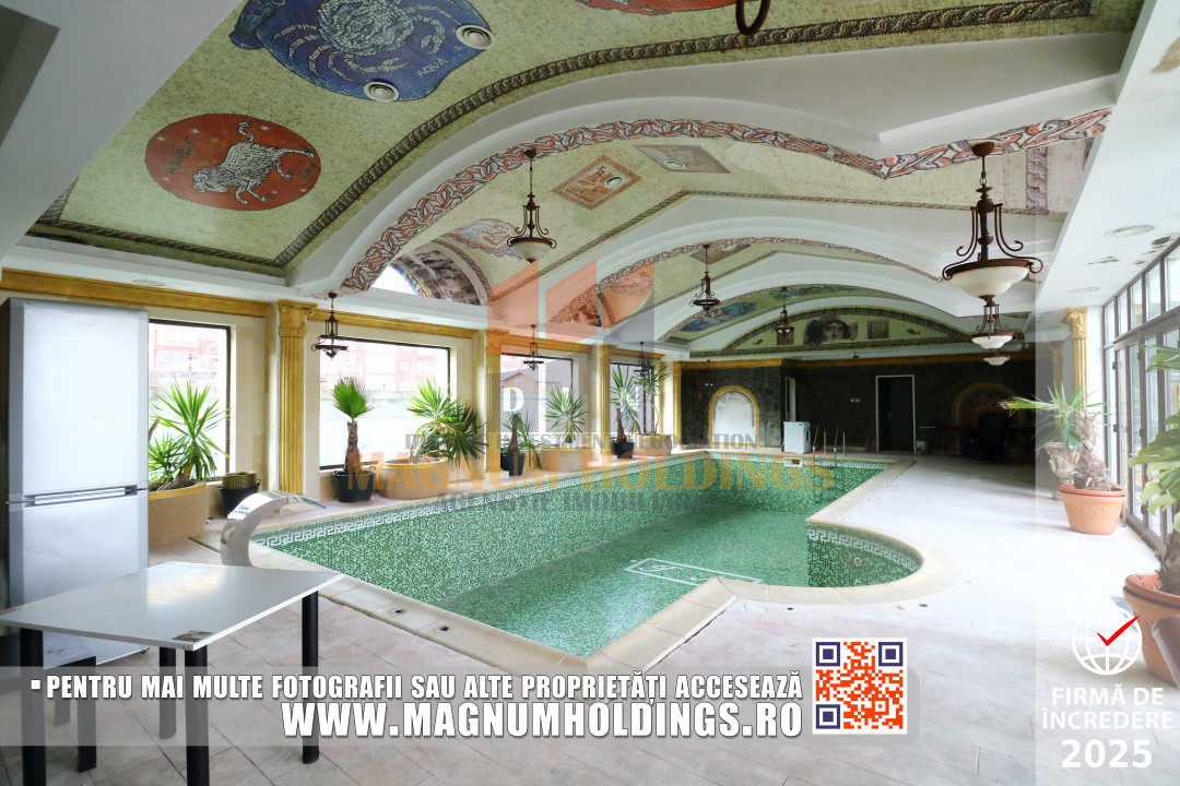 Vila de lux, piscina interioara, sauna, 770 mp, 3000 mp teren