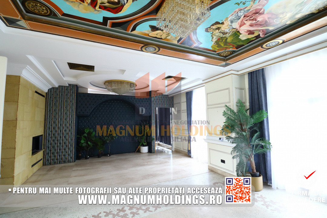 Vila de lux, piscina interioara, sauna, 770 mp, 3000 mp teren