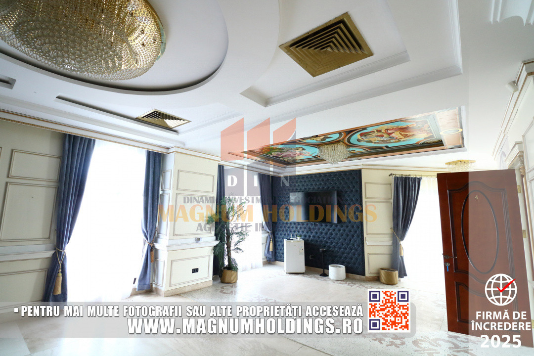 Vila de lux, piscina interioara, sauna, 770 mp, 3000 mp teren