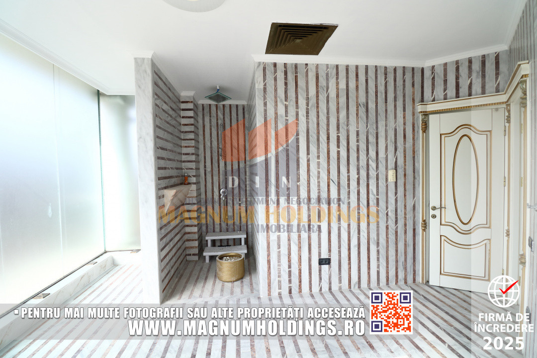 Vila de lux, piscina interioara, sauna, 770 mp, 3000 mp teren