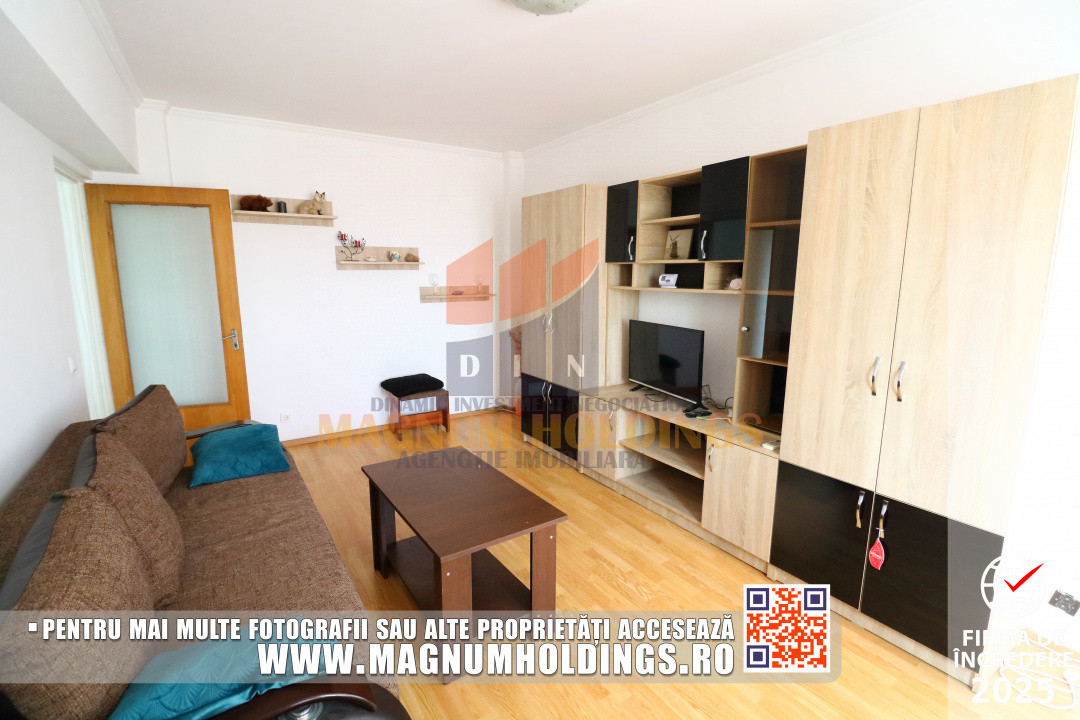 Apartament 2 camere, ultracentral, centrala termica