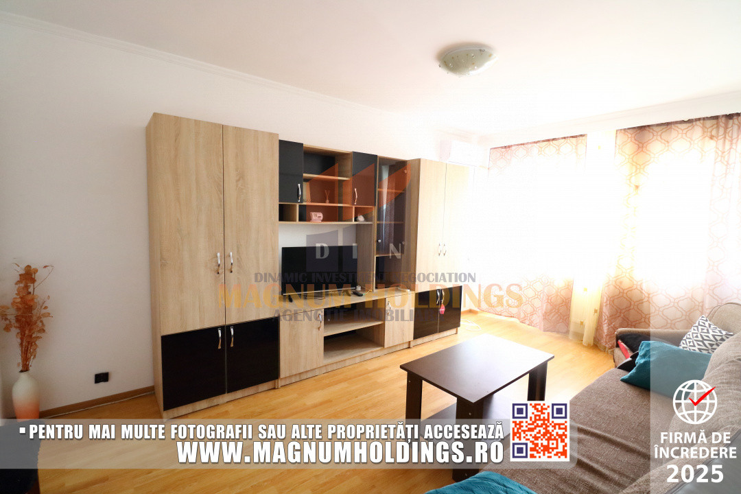 Apartament 2 camere, ultracentral, centrala termica