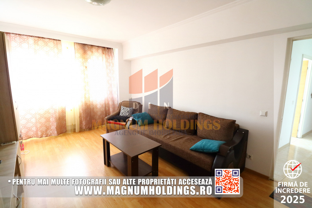 Apartament 2 camere, ultracentral, centrala termica