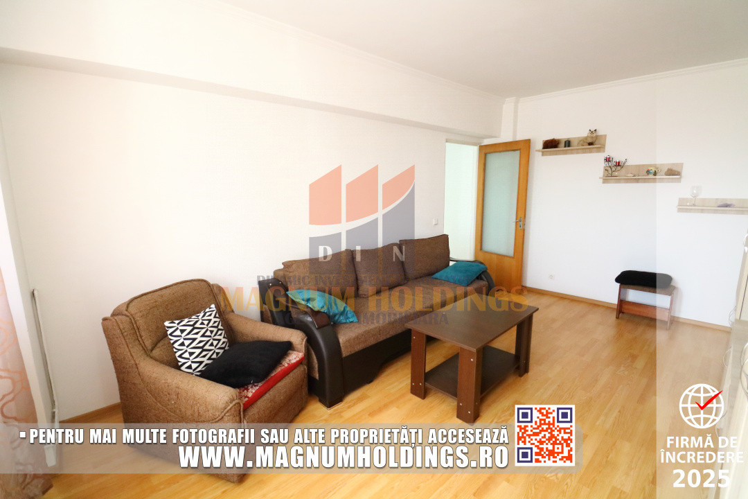 Apartament 2 camere, ultracentral, centrala termica