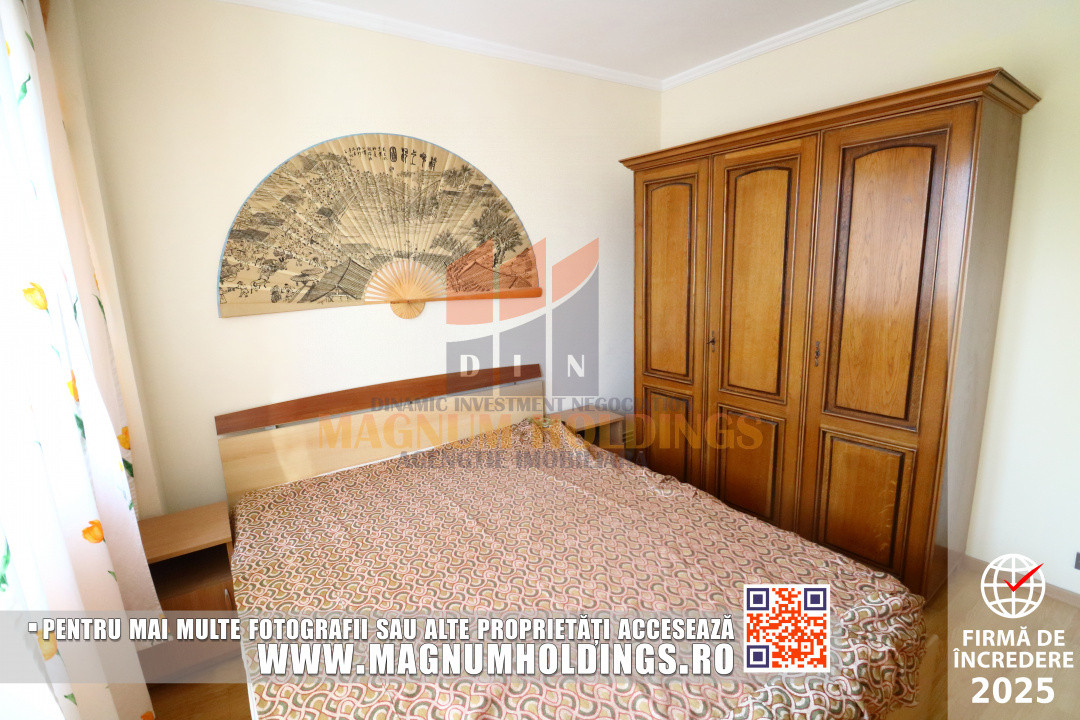 Apartament 2 camere, ultracentral, centrala termica