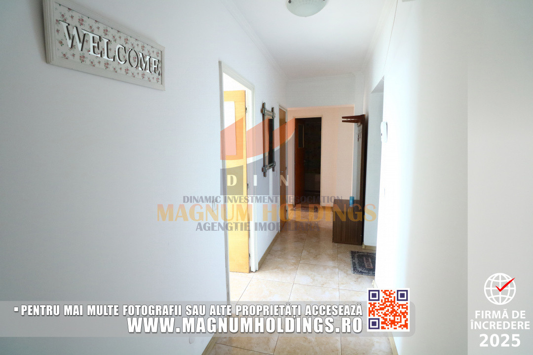 Apartament 2 camere, ultracentral, centrala termica