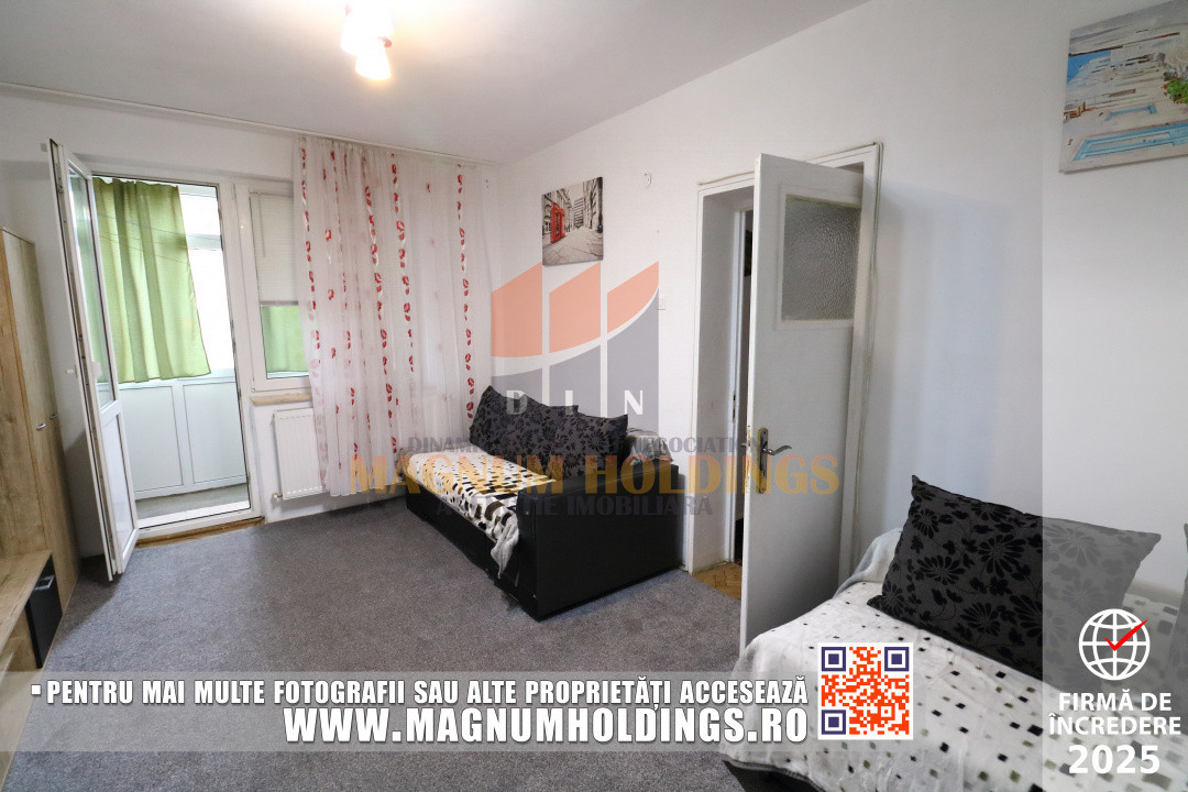 Apartament 2 camere, Calea Bucuresti, etajul 2, centrala termica