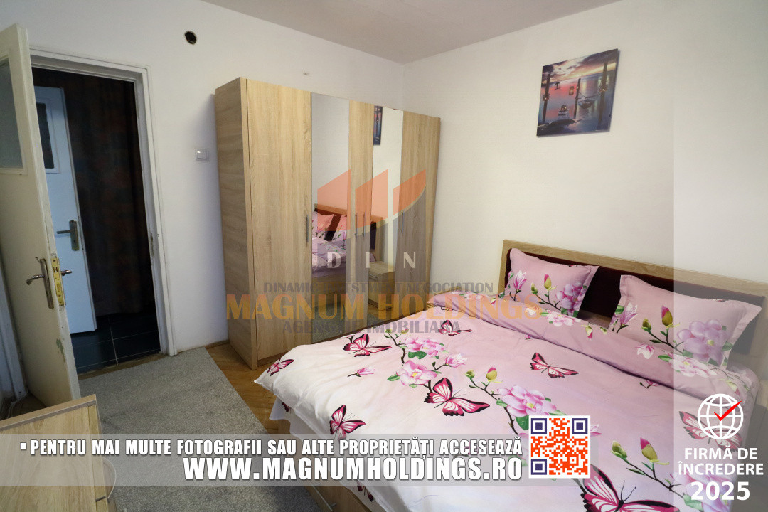 Apartament 2 camere, Calea Bucuresti, etajul 2, centrala termica