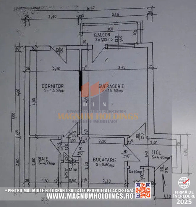 Apartament 2 camere, circular, Razboieni