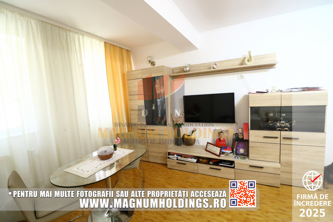 Apartament 2 camere, bloc nou, parter, cu balcon, Geamana