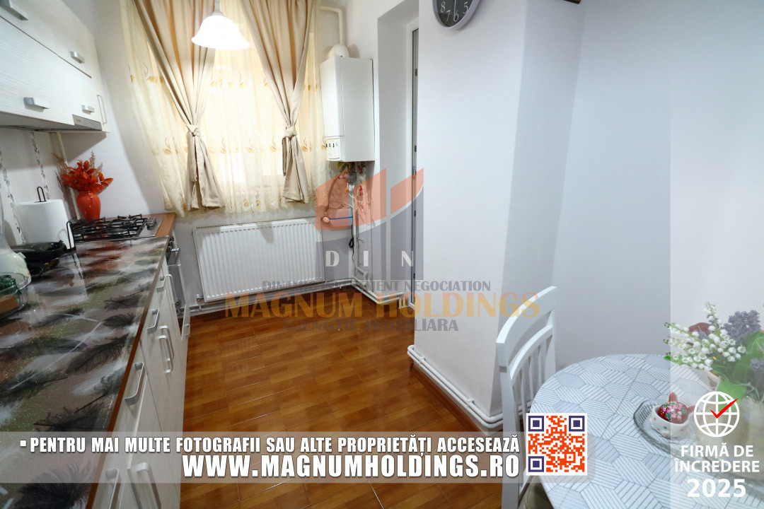 Apartament 2 camere, bloc nou, parter, cu balcon, Geamana