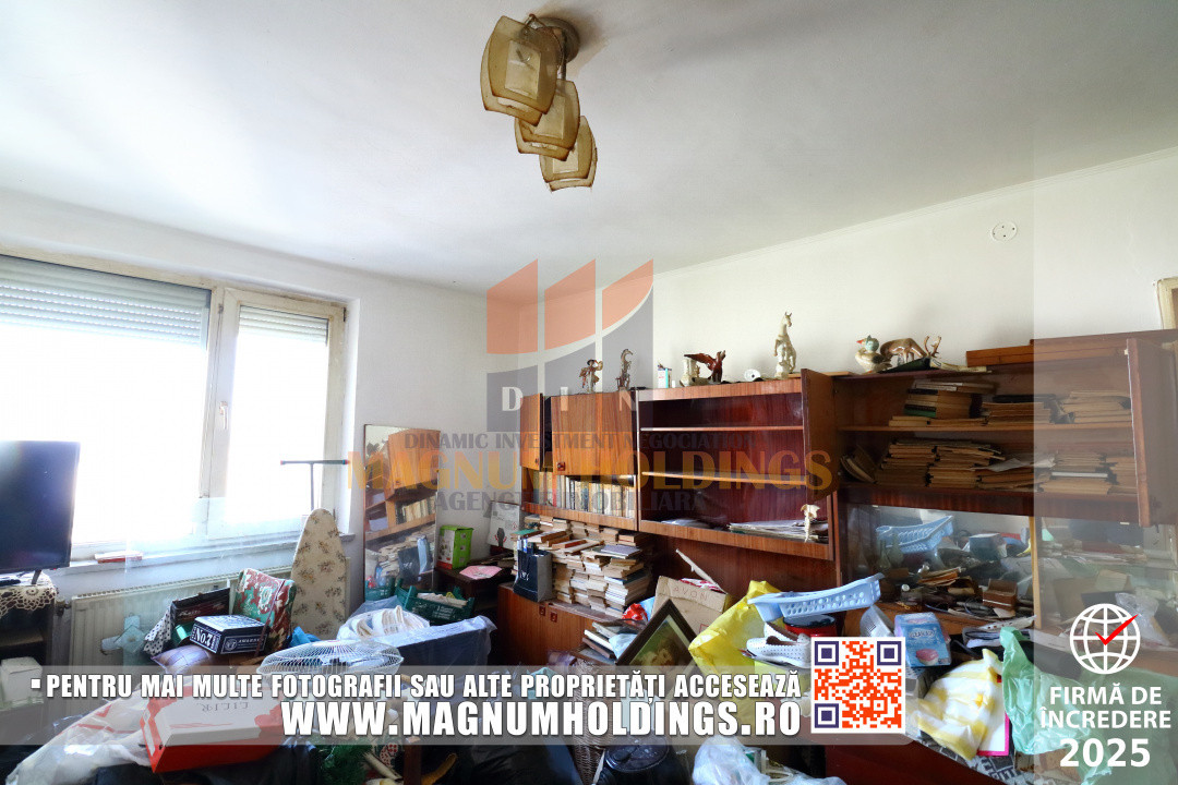 Apartament 3 camere, 2 bai, 2 balcoane, centrala termica, Razboieni