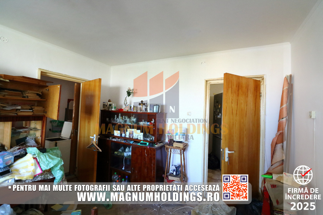 Apartament 3 camere, 2 bai, 2 balcoane, centrala termica, Razboieni