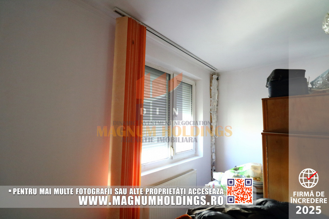 Apartament 3 camere, 2 bai, 2 balcoane, centrala termica, Razboieni