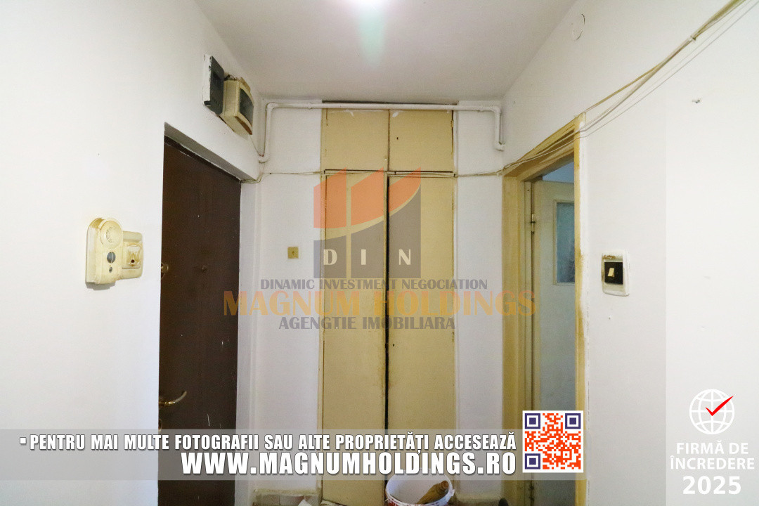 Apartament 3 camere, 2 bai, 2 balcoane, centrala termica, Razboieni