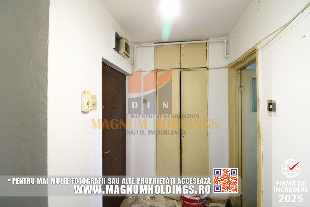 Apartament 3 camere, 2 bai, 2 balcoane, centrala termica, Razboieni