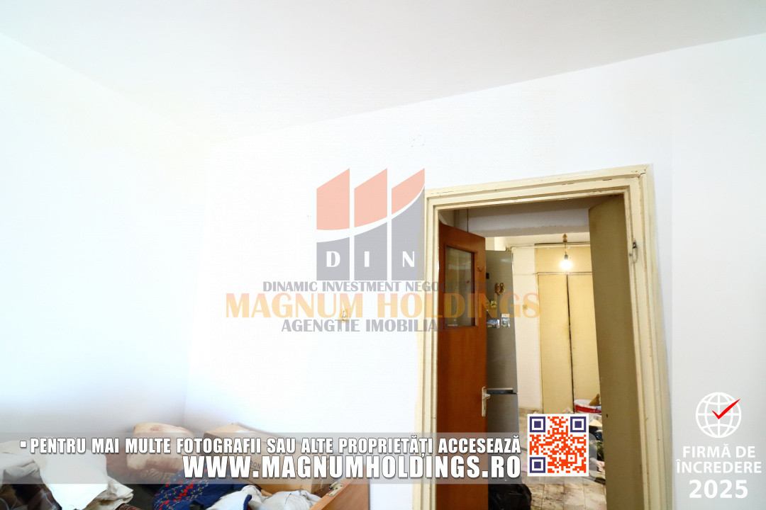 Apartament 3 camere, 2 bai, 2 balcoane, centrala termica, Razboieni