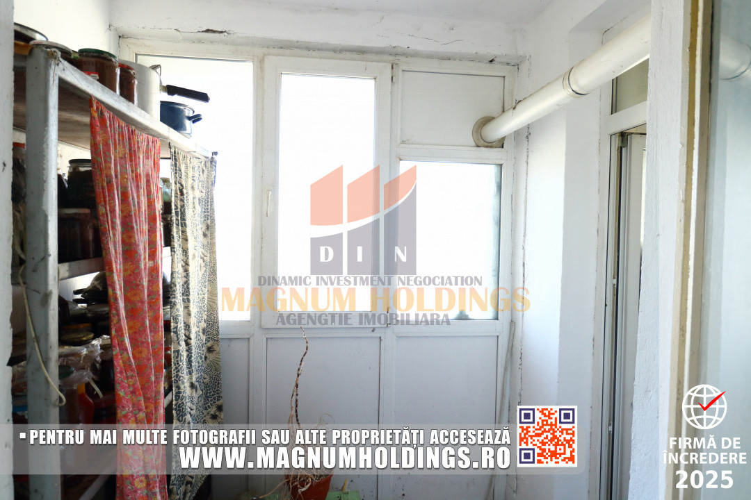 Apartament 3 camere, 2 bai, 2 balcoane, centrala termica, Razboieni