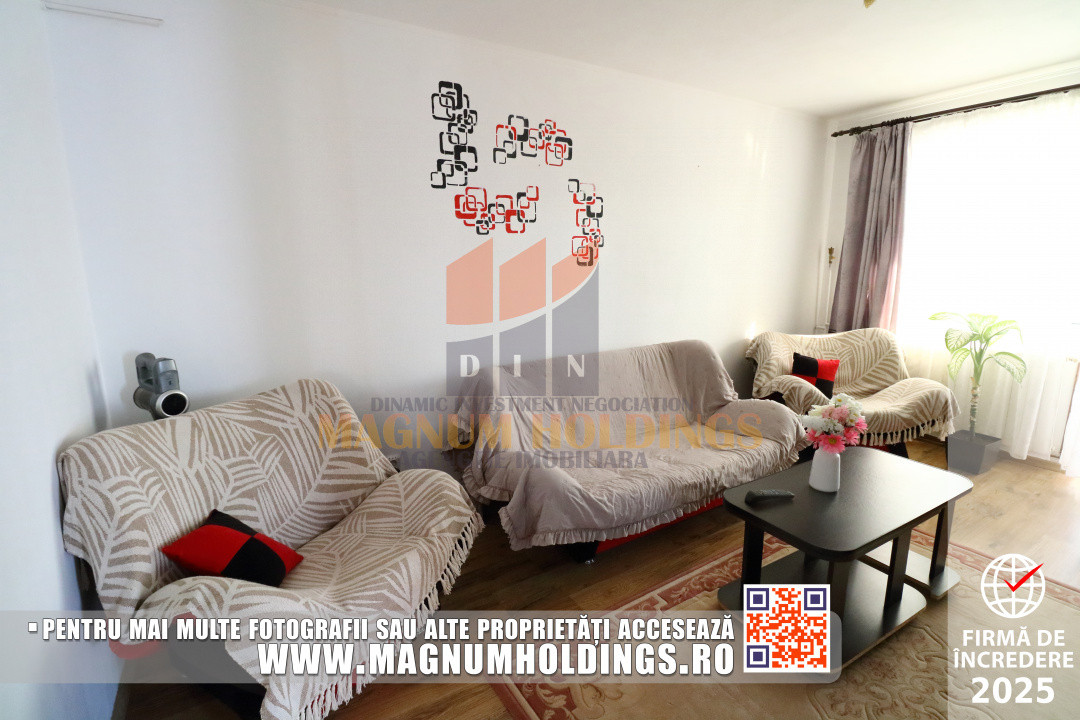 Apartament 2 camere Trivale, balcon, loc de parcare