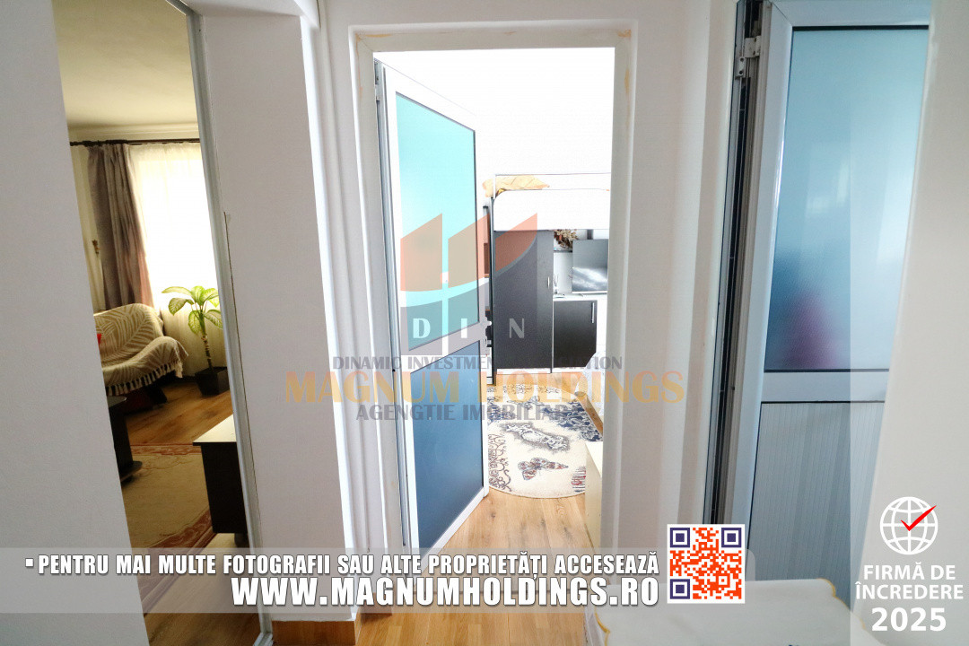 Apartament 2 camere Trivale, balcon, loc de parcare