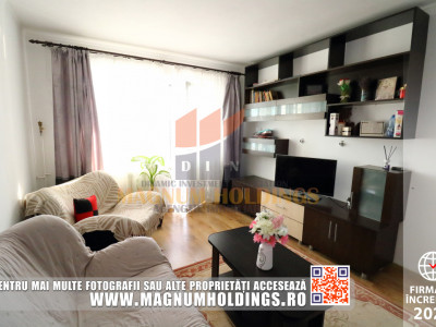Apartament 2 camere Trivale, balcon, loc de parcare
