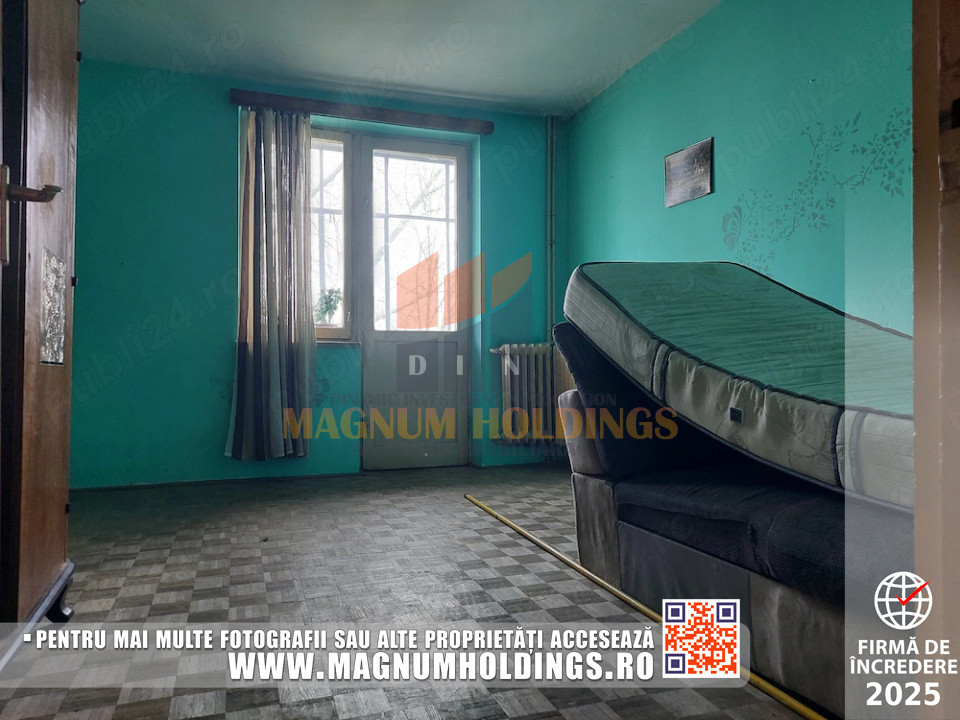 Apartament 2 camere, Negru-Voda, etajul 2, doua balcoane