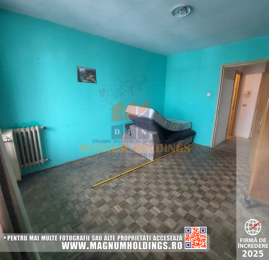 Apartament 2 camere, Negru-Voda, etajul 2, doua balcoane