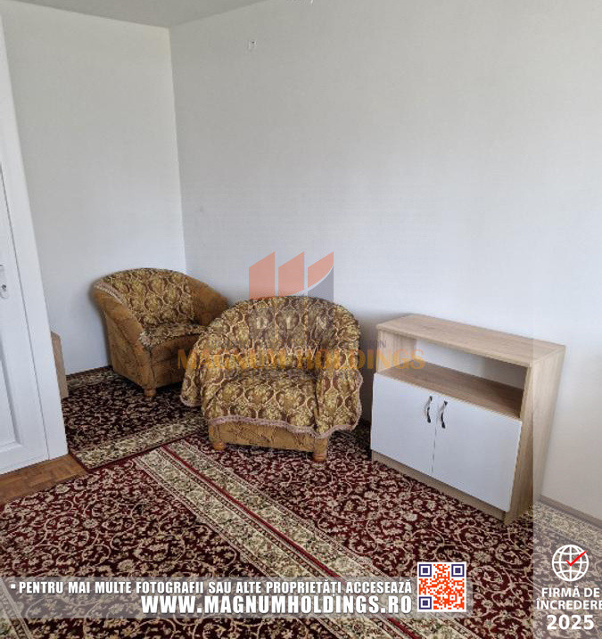 Apartament Negru-Voda, doua camere, etajul 2, cu balcon