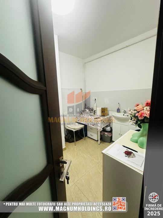 Spatiu amenajat pentru salon, ultracentral, 3 camere