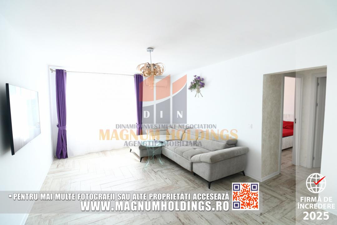 Apartament 3 camere, Eremia, 2 bai, 2 balcoane