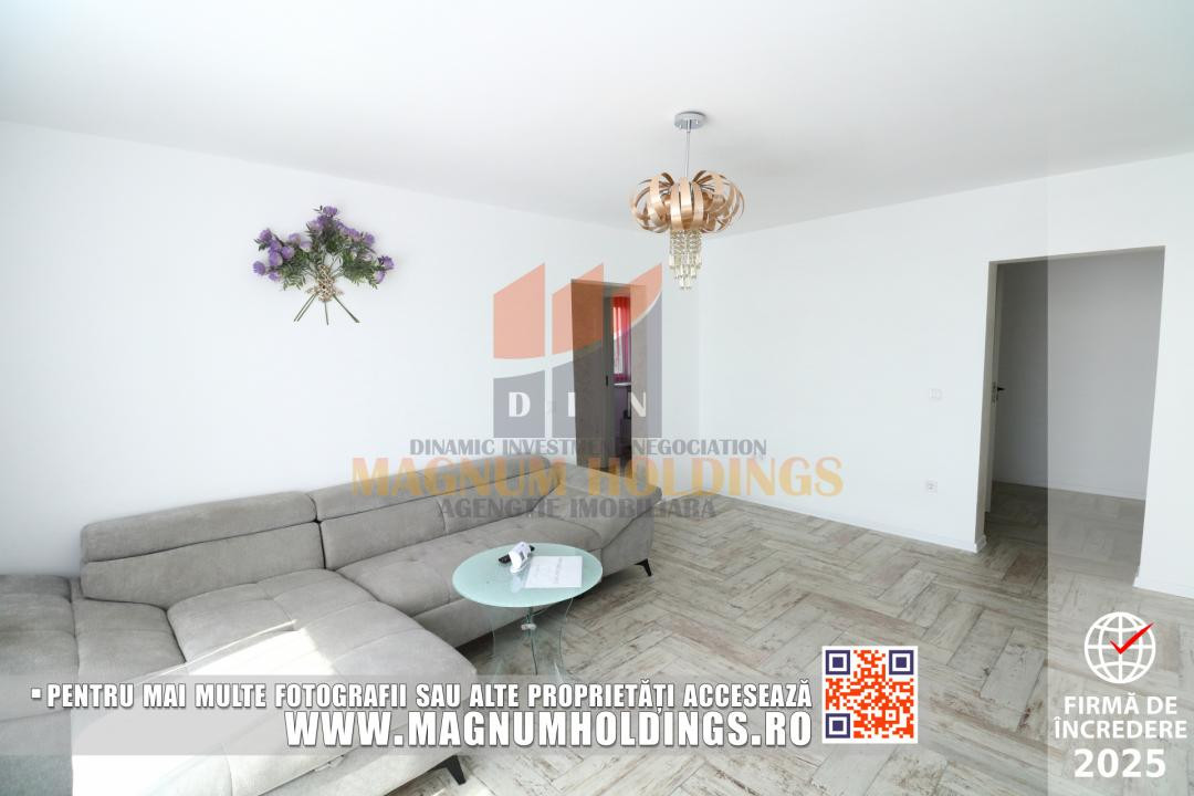 Apartament 3 camere, Eremia, 2 bai, 2 balcoane