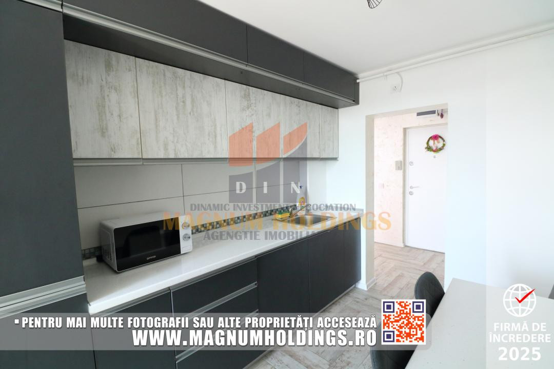 Apartament 3 camere, Eremia, 2 bai, 2 balcoane