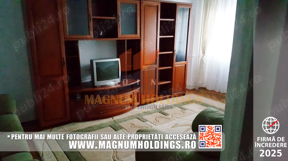 Apartament doua camere, ultracentral, etajul doi