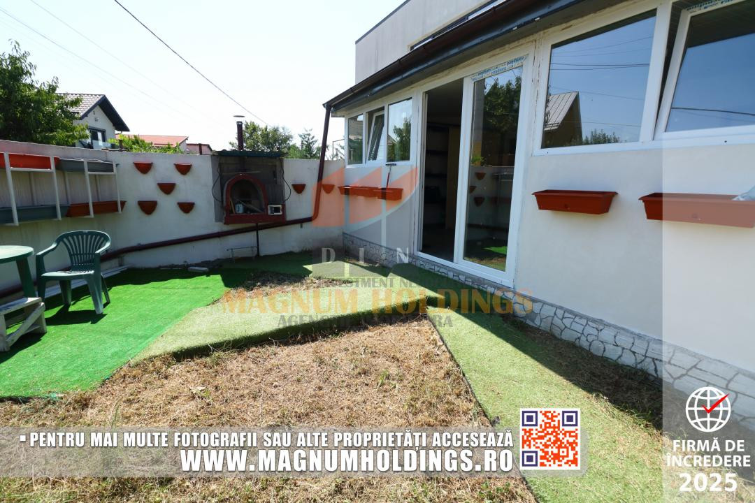 Apartament Geamana, parter, cu terasa,, curte plus 2 locuri de parcare