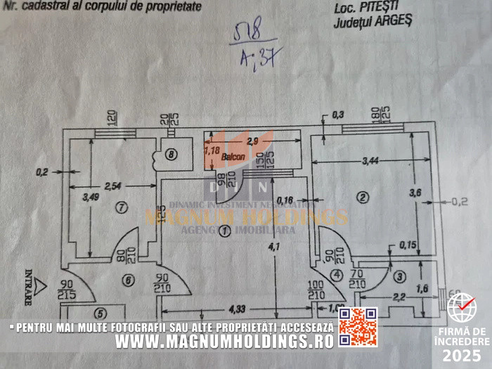 Apartament 2 camere, Gavana2, loc de parcare